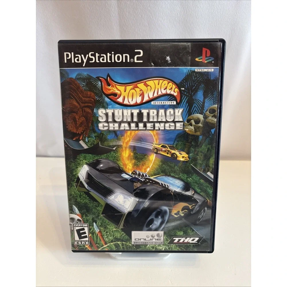 Hot Wheels Stunt‎ Track Challenge PS2 PlayStation 2 Complete Tested & Working